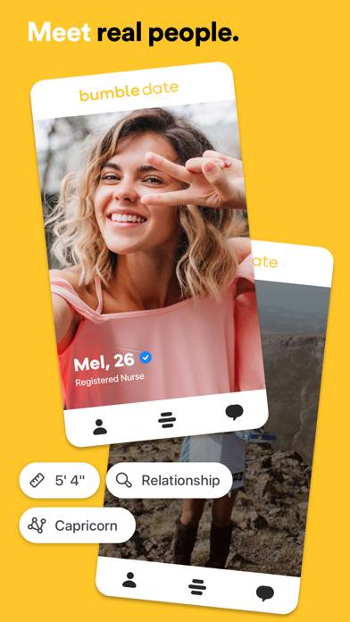 Bumble: Dating & Friends App Capture d'écran de l'application #1