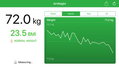 AirWeight for Bluetooth Scales App screenshot #3