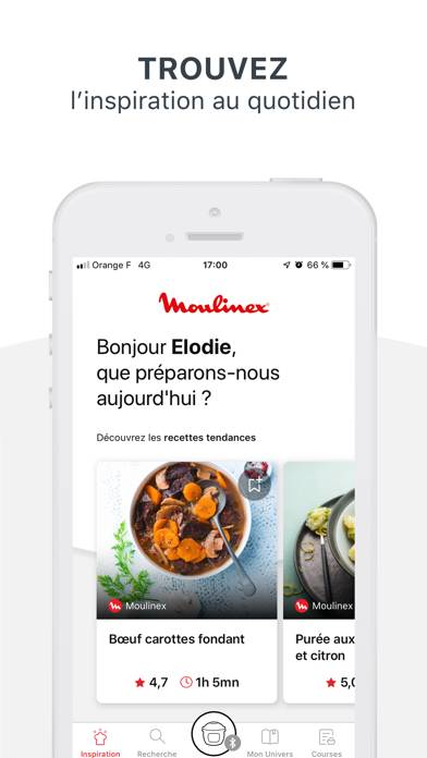 Cookeo de Moulinex capture d'écran #1
