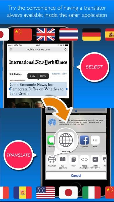 Internet Translator Pro App screenshot