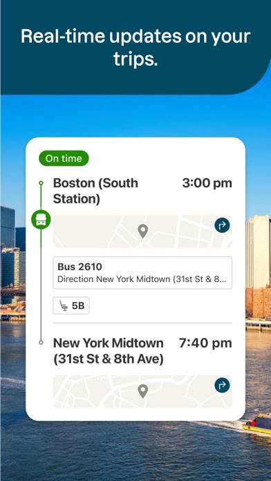 Greyhound: Buy Bus Tickets App screenshot