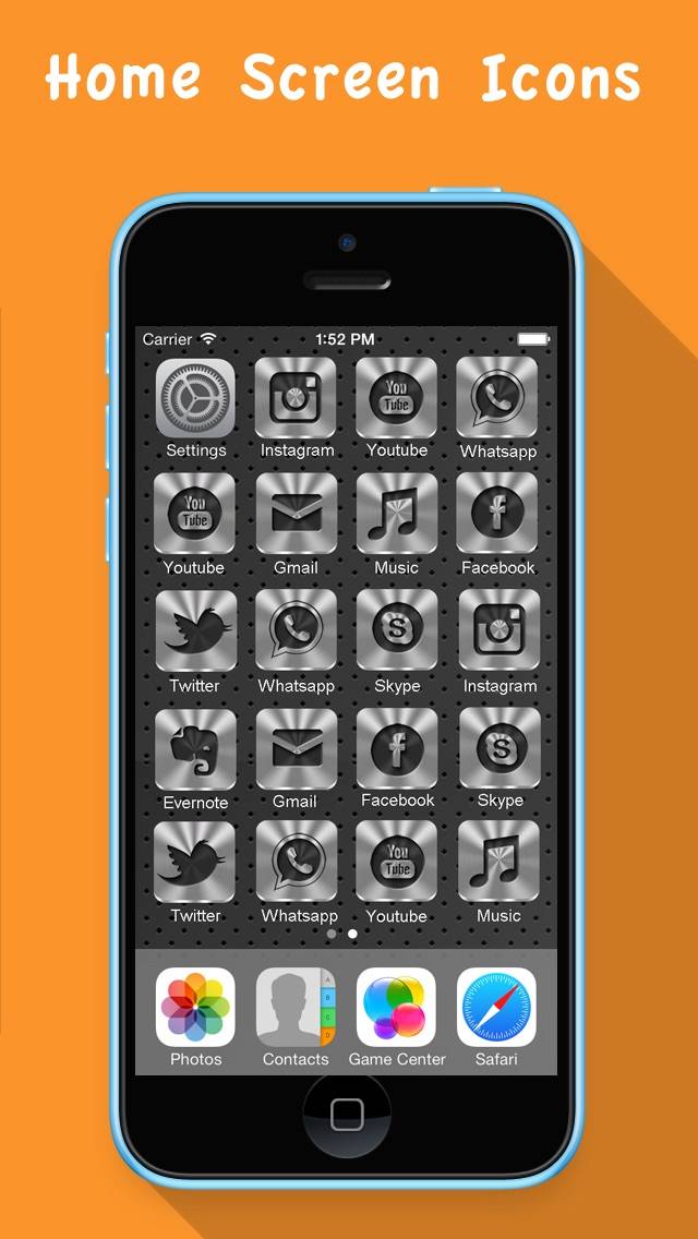 Skin My Icons- Home Screen Icons,Icons Skin Schermata dell'app #5