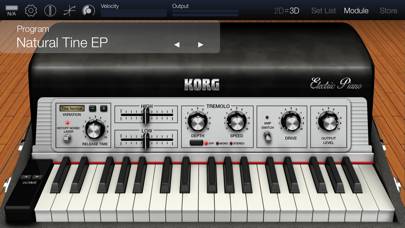 KORG Module Pro Скриншот приложения #2
