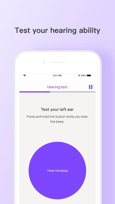 Mimi Hearing Test Schermata dell'app #3