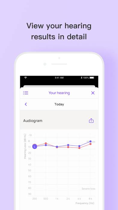 Mimi Hearing Test Schermata dell'app #4