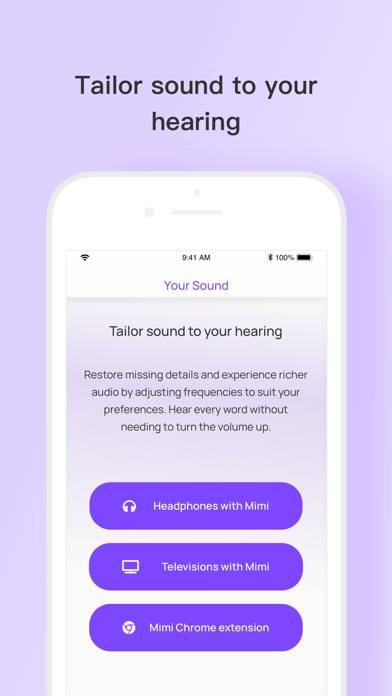 Mimi Hearing Test Schermata dell'app #6