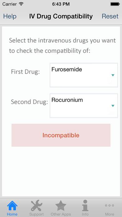 IV Drug Compatibility App screenshot #3