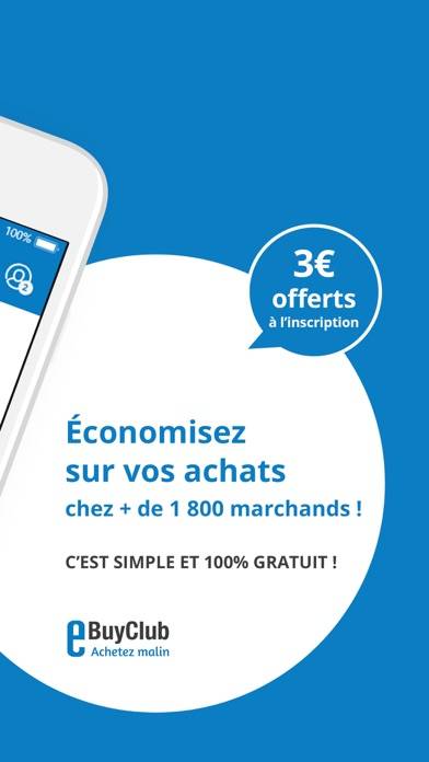 EBuyClub CashBack & code promo Capture d'écran de l'application