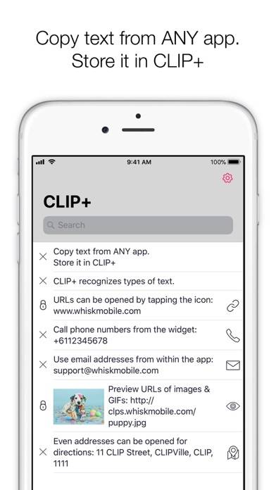 Clip plus App screenshot #1