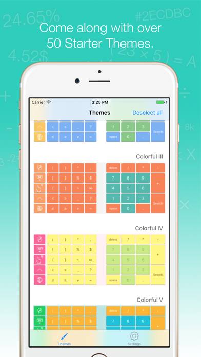 NuKey Numeric Keyboard Schermata dell'app