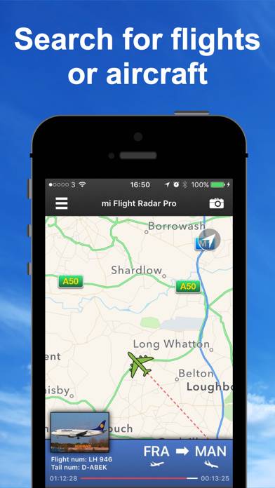 Mi Flight Radar Pro Tracker 24 Скриншот приложения #2