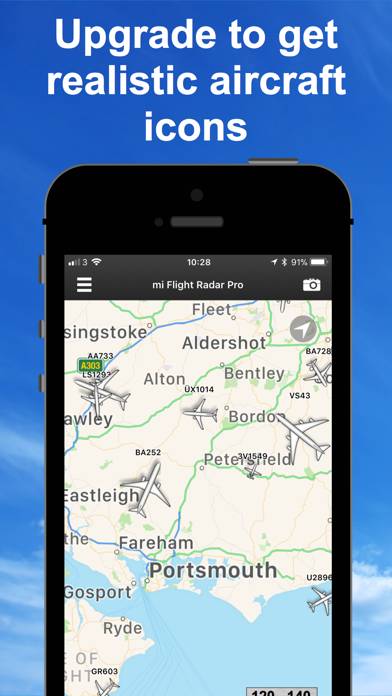 Mi Flight Radar Pro Tracker 24 Capture d'écran de l'application #5