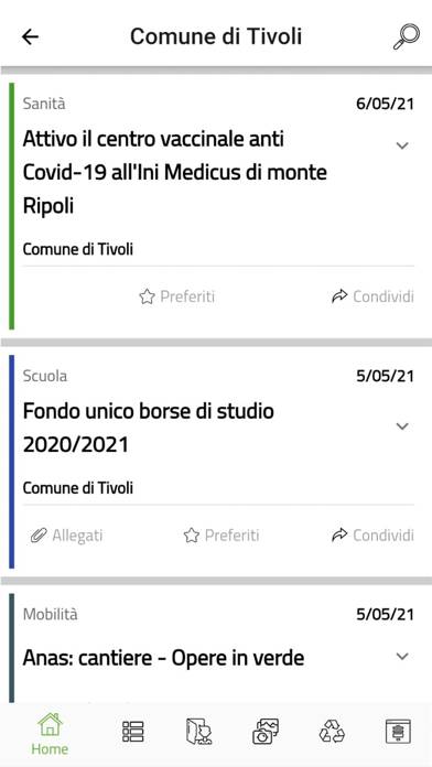 ComunicaCity Schermata dell'app