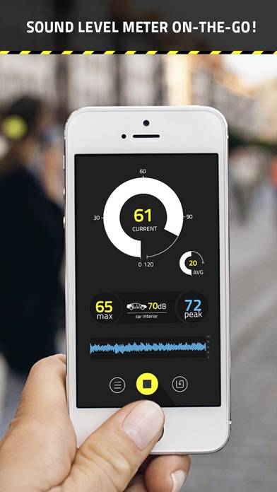 DB Decibel Meter PRO Schermata dell'app #1