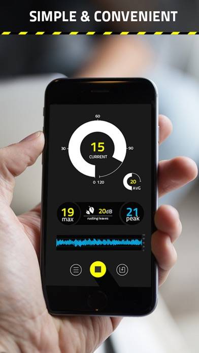 DB Decibel Meter PRO Schermata dell'app #3