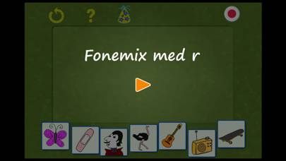 Fonemix med r App screenshot #1