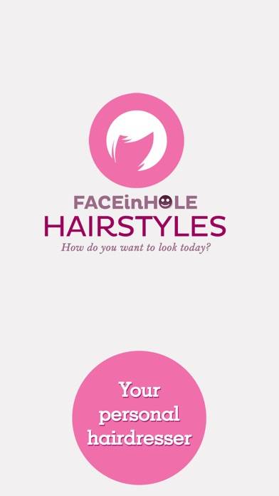FACEinHOLE Hairstyles for Women App screenshot #5