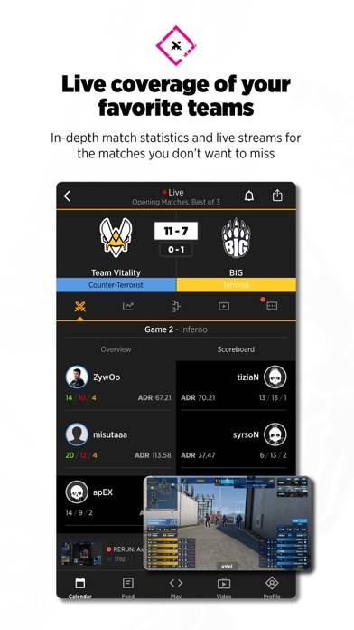Strafe Esports App screenshot #1