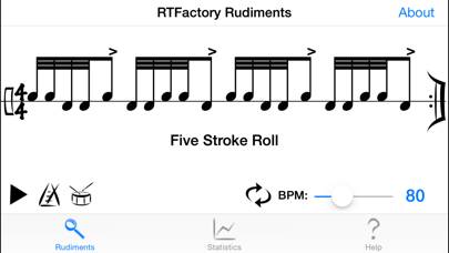 RTFactory Rudiments Captura de pantalla de la aplicación #1