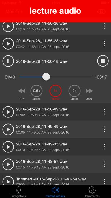 Voice Recorder : Record Audio App skärmdump #2