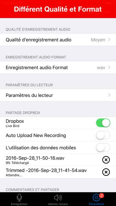 Voice Recorder : Record Audio Captura de pantalla de la aplicación #5