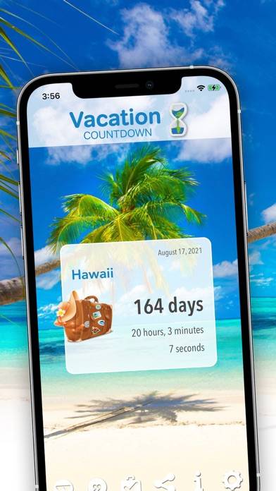 Vacation Countdown App App-Screenshot #1