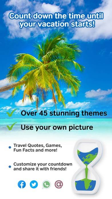 Vacation Countdown App App-Screenshot #2