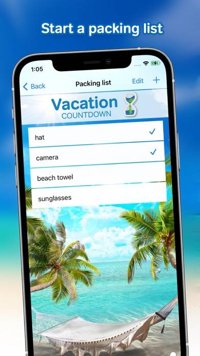 Vacation Countdown App App-Screenshot #6