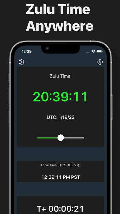 Zulu Time Widget Captura de pantalla de la aplicación #1