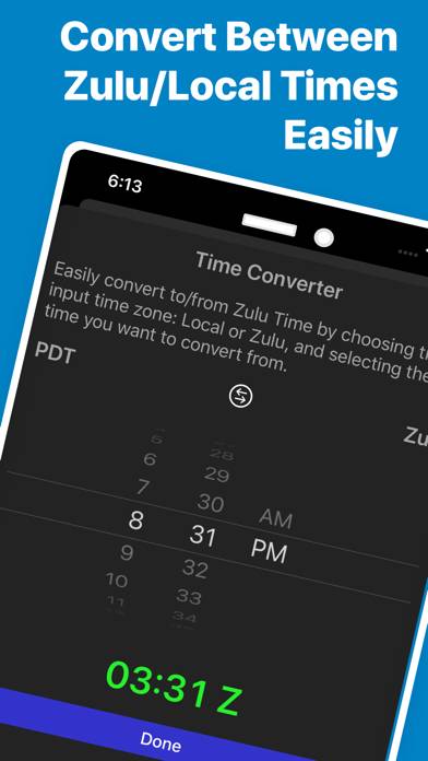 Zulu Time Widget App screenshot #5