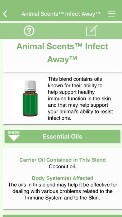 Ref Guide for Essential Oils Captura de pantalla de la aplicación #4
