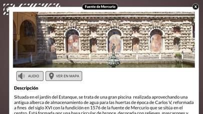 Royal Alcazar of Seville Captura de pantalla de la aplicación #3