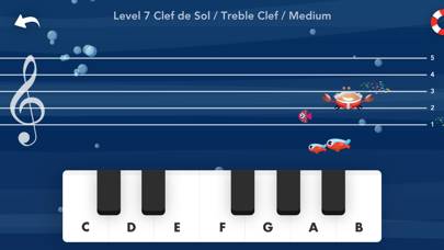 Music Crab-Learn to read music Capture d'écran de l'application #1