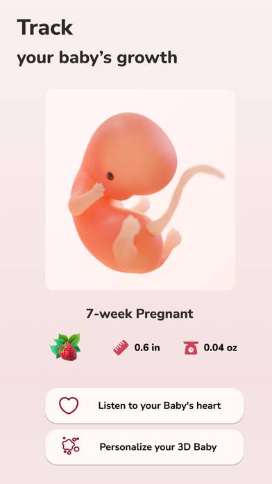 WeMoms - Pregnancy & Baby App skärmdump