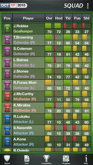 Football Director 2017 Spiel-Screenshot