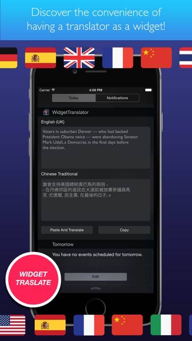 Widget Translator Pro App skärmdump #1