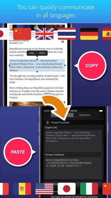 Widget Translator Pro Schermata dell'app #2