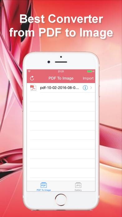 PDF To JPEG Schermata dell'app #1