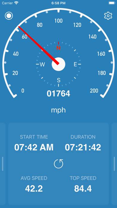 Speedometer Simple App skärmdump #2