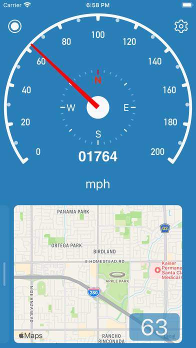 Speedometer Simple Uygulama ekran görüntüsü #4
