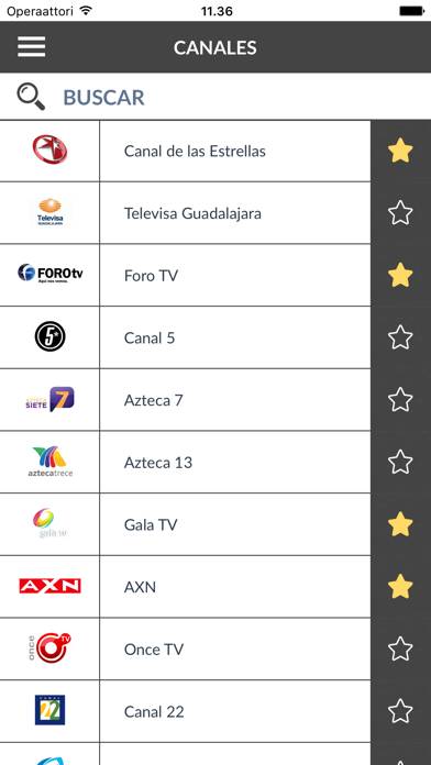Programación TV México (MX) App screenshot #1
