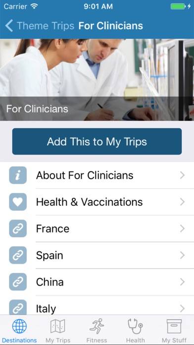 My Travel Health App screenshot #5