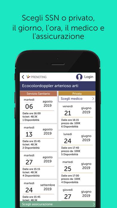 Prenoting Poliambulanza Schermata dell'app