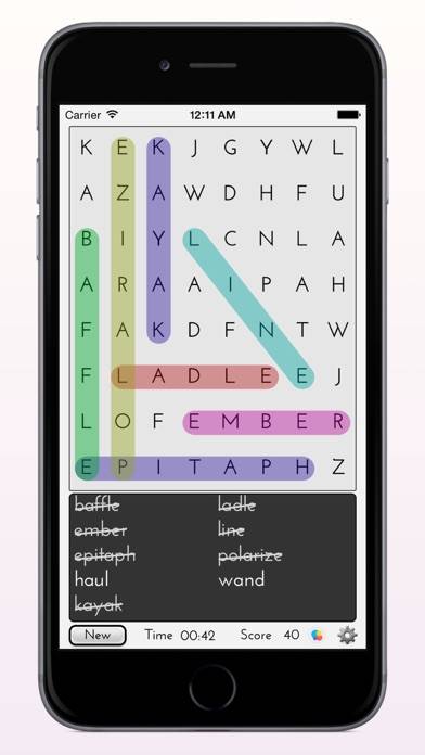 Ultimate Word Search Pro Schermata dell'app #1