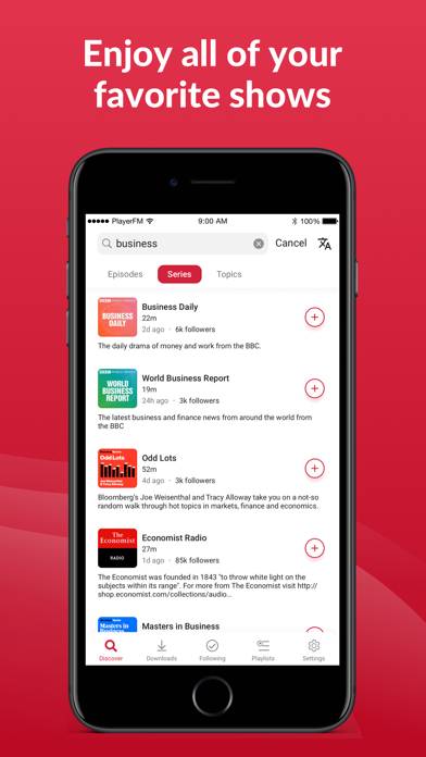 Player FM  Podcast App App screenshot #5