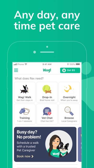 Wag! - Dog Walkers & Sitters screenshot