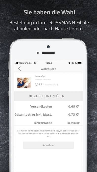 Rossmann Fotowelt App-Screenshot #5