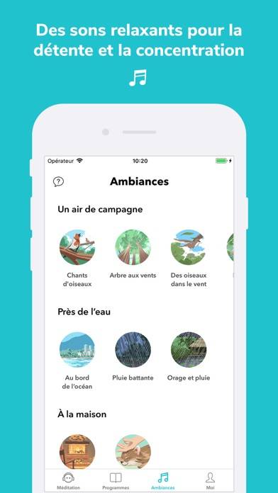 Petit BamBou: Mindfulness Captura de pantalla de la aplicación #6