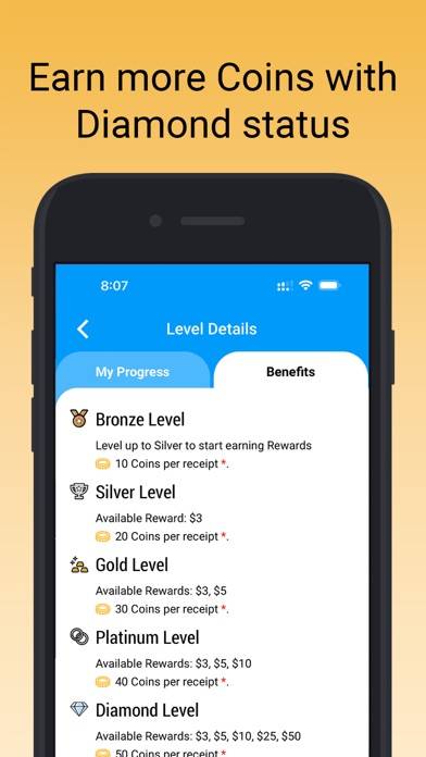 CoinOut: Receipts for Rewards App screenshot