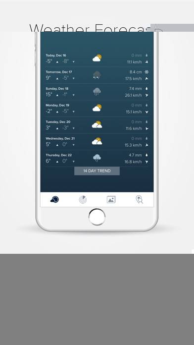 MORECAST Weather App Capture d'écran de l'application #3